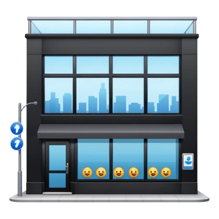 shop of comercial center sticker