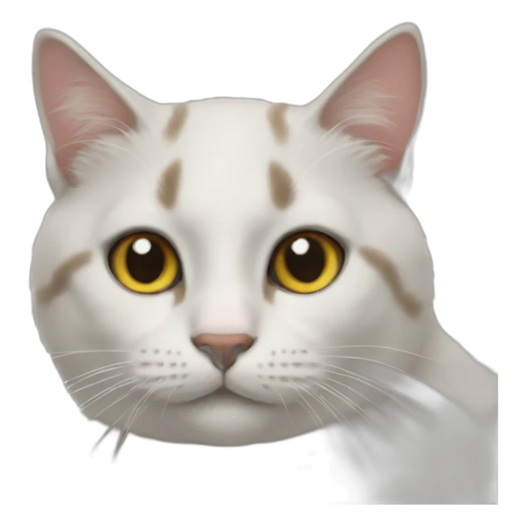 a photo of a cat sticker