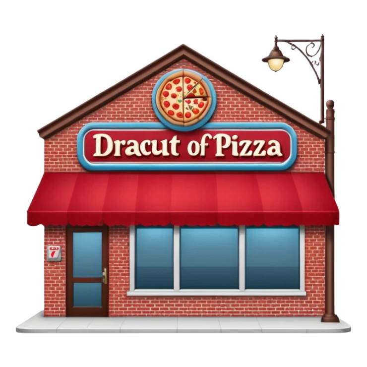 Dracut House of Pizza & Seafood sticker