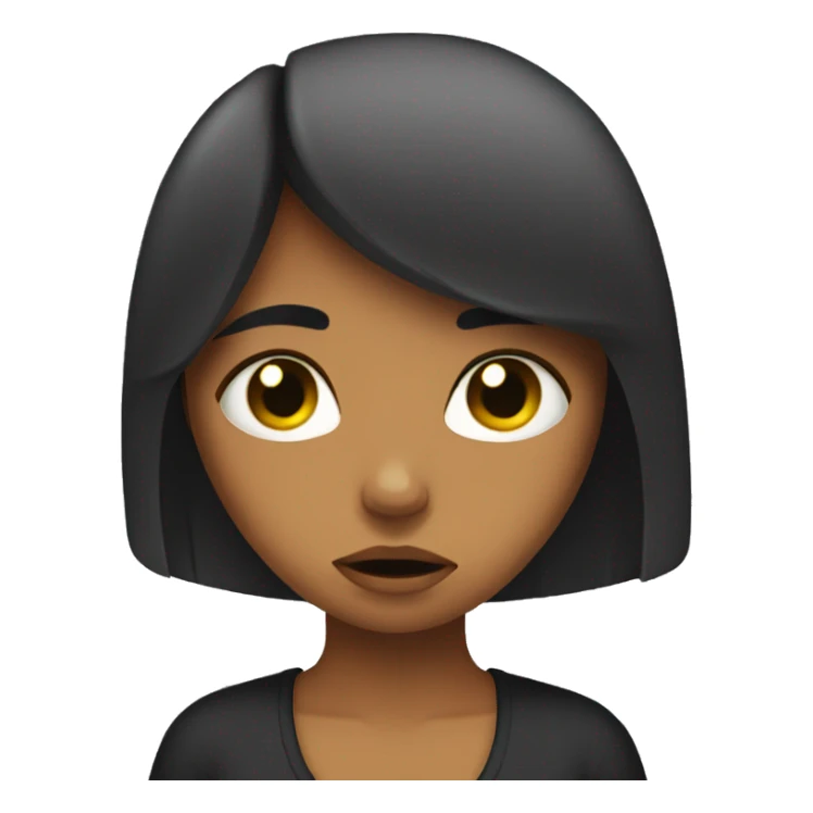 Sad girl crying in the club sticker