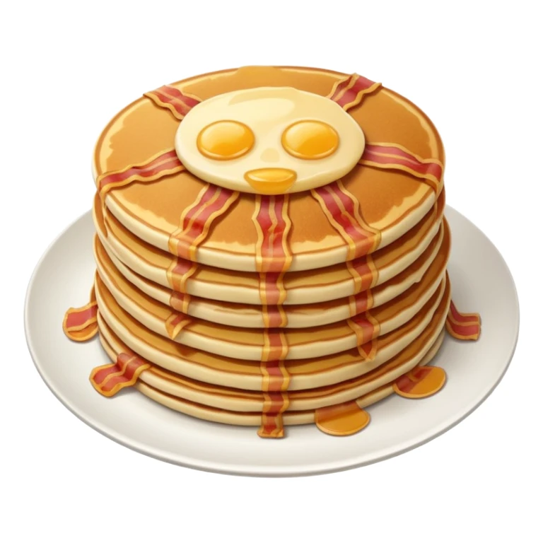 can you make me a breakfast item mixed into a lunch item? sticker