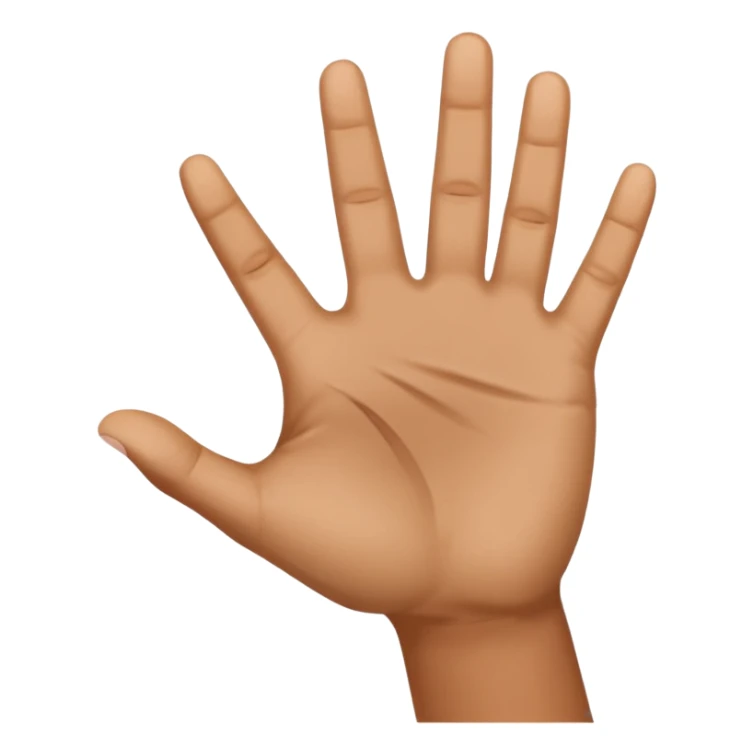 une main qui dit stop et on peut voir l'homme derriere sticker