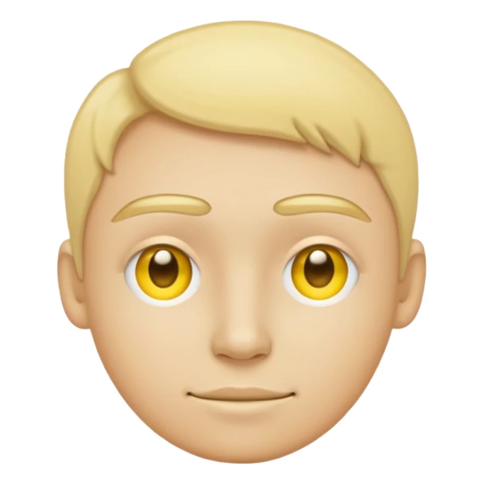 awkward forced Half smile smirk yellow circle face emoji :/ sticker