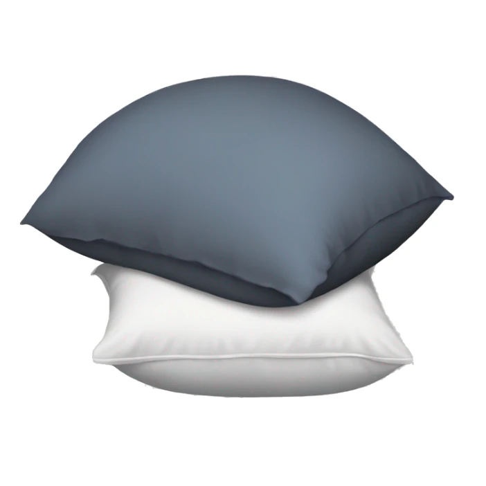 cartoon head buried in pillow sticker
