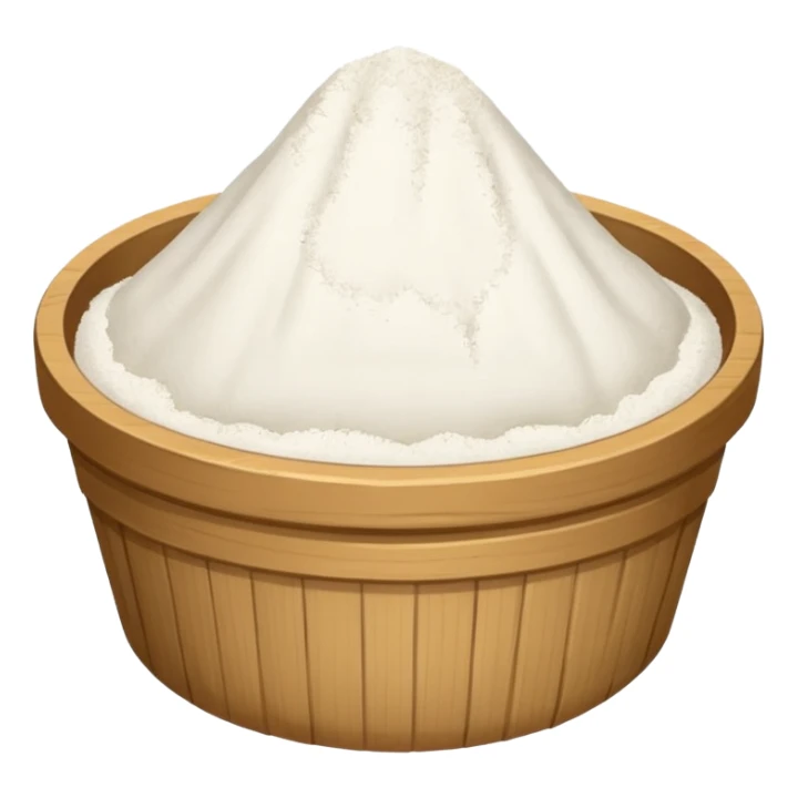 a paquet of flour sticker