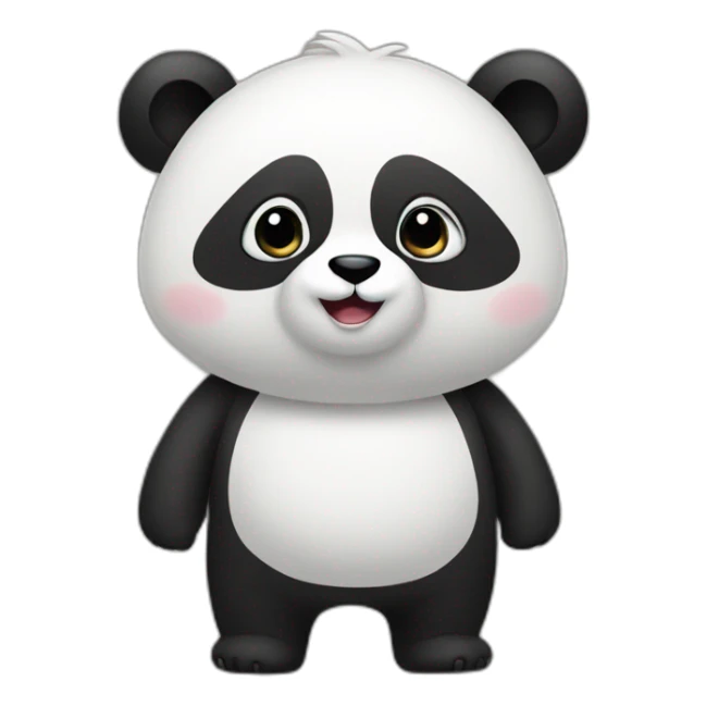 panda question sticker