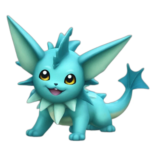 Vaporeon Pokemon sticker