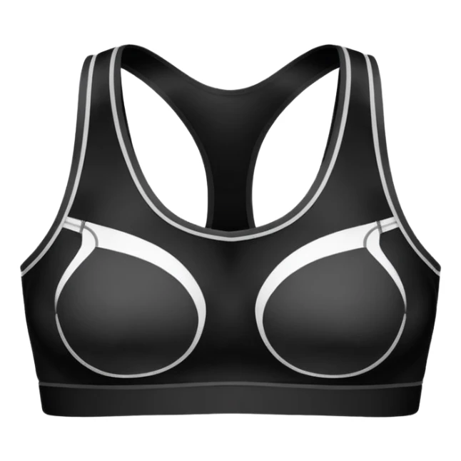 sport bra sticker