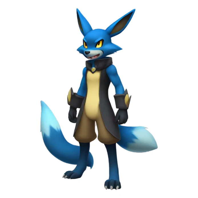 Lucario-Umbreon full body sticker