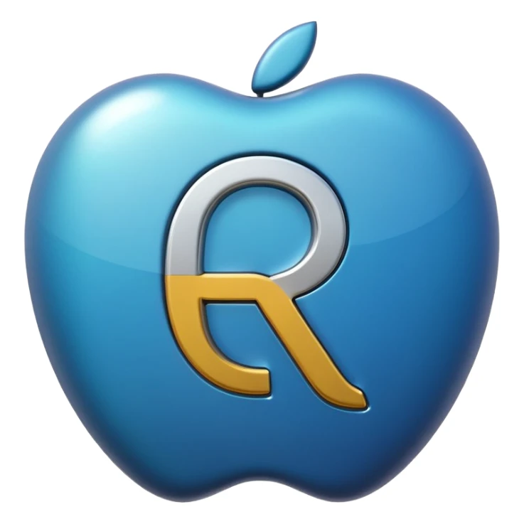  Russian ruble symbol (₽), centered, 3D emoji design, smooth rounded shapes, glossy finish, soft highlights and shadows, modern minimal look, neutral metallic silver or light gray color, no text, no background, transparent background, high detail, clean edges, Apple-style emoji aesthetics sticker