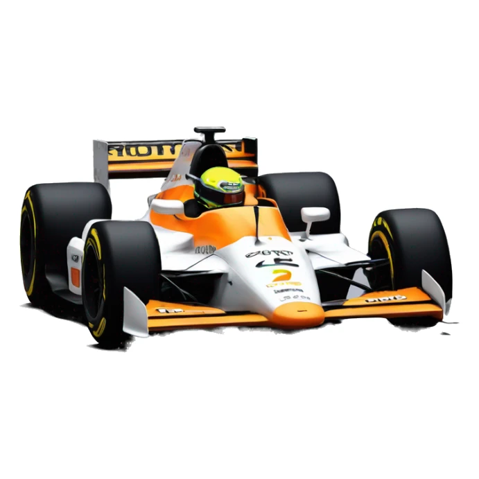 Lando Norris mclaren F1 car sticker