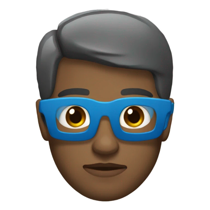 Persona con un cinturón en la cabeza  sticker