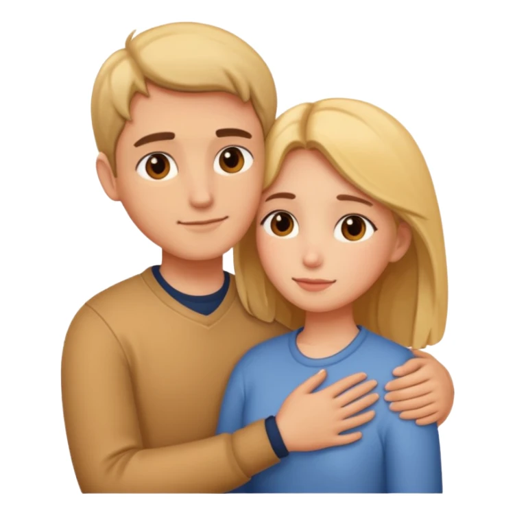 Moment intime entre amoureux sticker