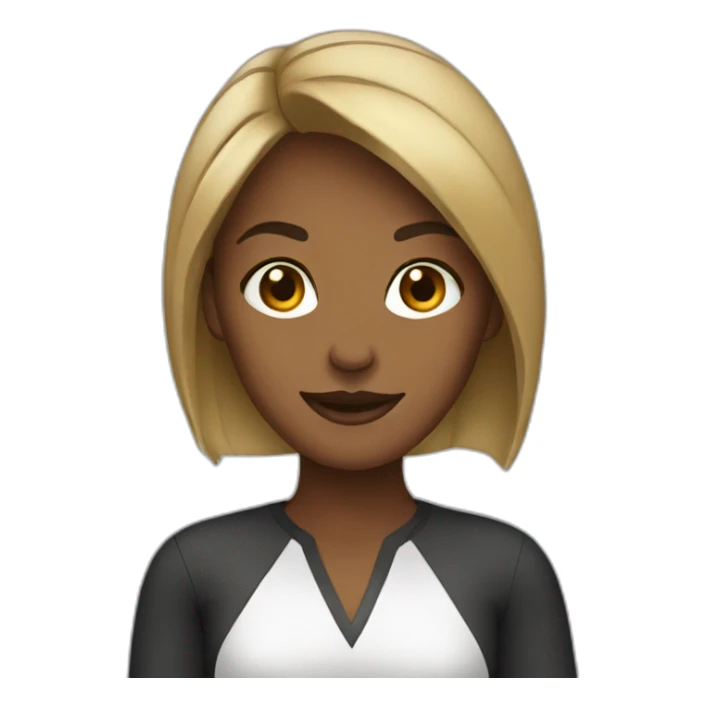 Female Social Media Manager sticker