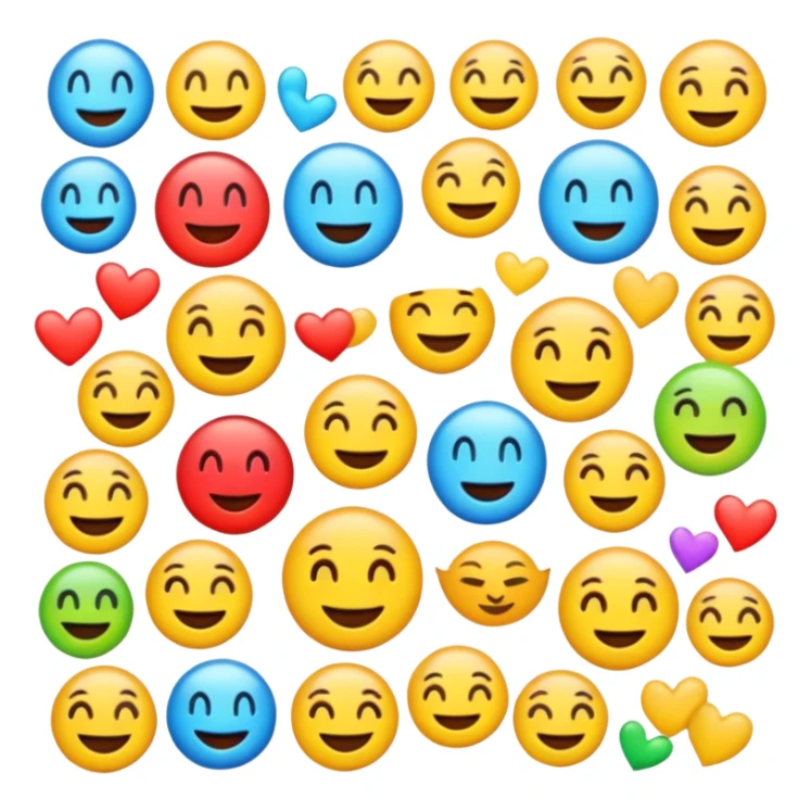 3D glossy emoji sticker, ultra clean cutout, sharp edges, high detail, soft studio lighting, vibrant colors, no background scene, centered composition, 1:1, seamless loop animation, no camera movement sticker