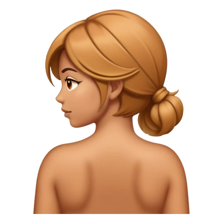 Big back girl sticker