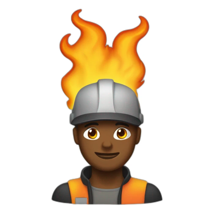 Fénix negro con destellos de fuego sticker