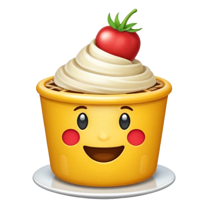 emoji for food service has one object sticker