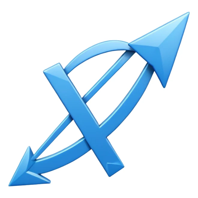 Dual language translation symbol icon. On the left, the Latin letter 'A'. On the right, the Arabic letter 'ع'. A stylish arrow or cycle sign connecting them. Blue and white color palette, 3D render style, glossy finish, isolated on white. sticker