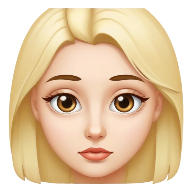 girl with eye bags sticker