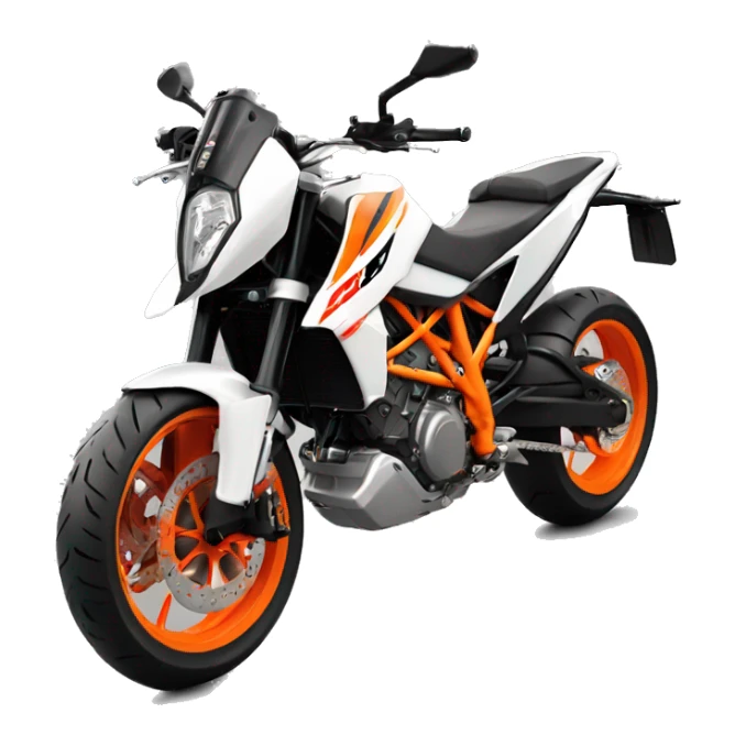 A KTM 690 SMC-R motobike sticker