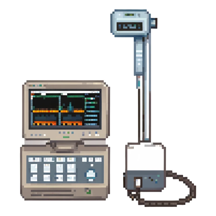 medical ultrasound machine sticker