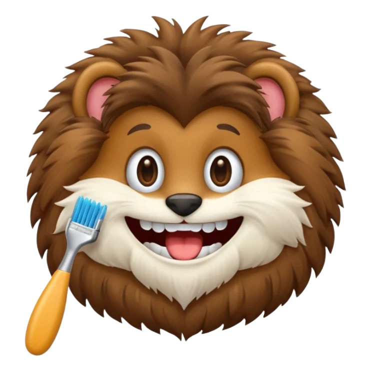 L’âne trotro qui se brosse les dents sticker