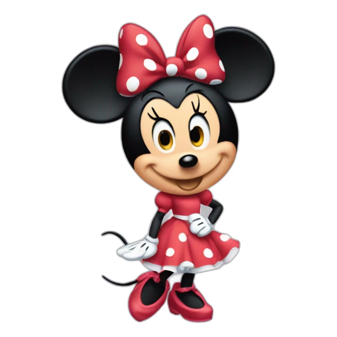 Minnie mouse sticker