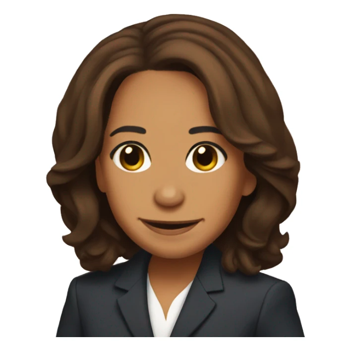Kamala harris cute sticker
