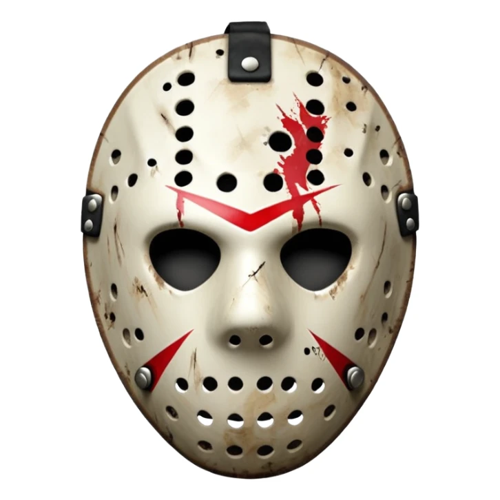 jason voorhees só o rosto sticker