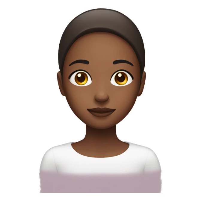 girl with skincare on her face  sticker