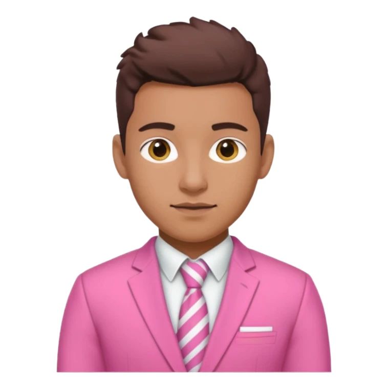 Rugby Fashion Suit pink sticker