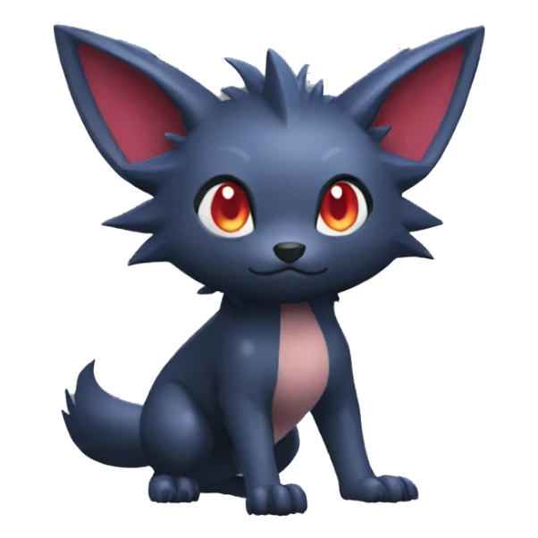 Zorua-Nargacuga-Fakémon full body sticker