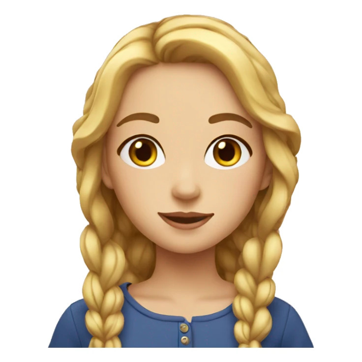 french-girl- sticker