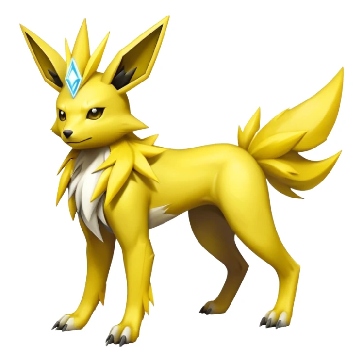 Manectric-Lucio-Jolteon-Fakémon-hybrid-creature (full body)  sticker