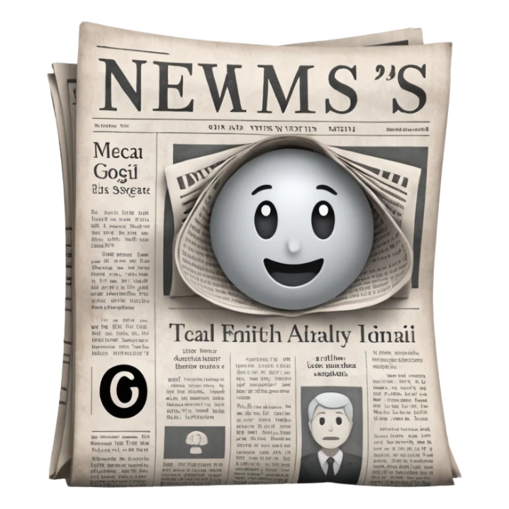 news and auctions sticker