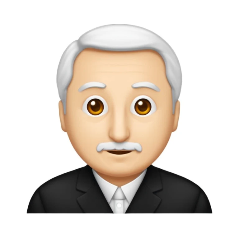 Gözlük takmış bir Sigma gülen yüz emojisi sticker