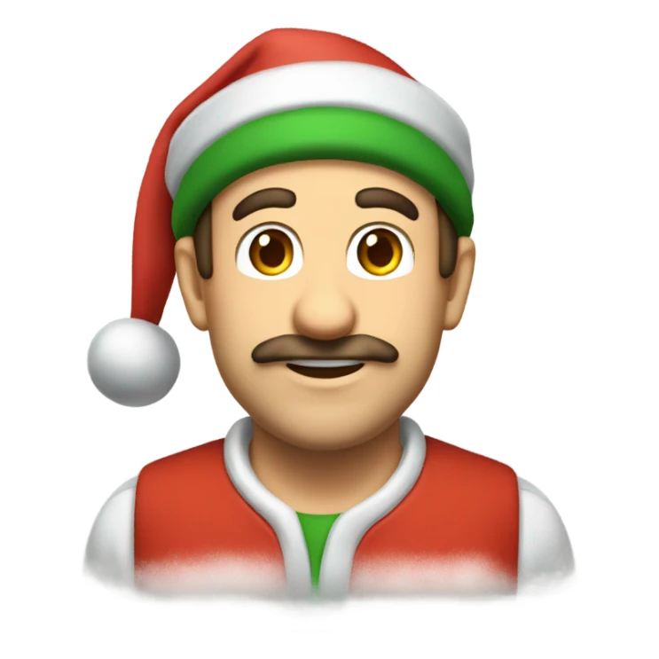 Luigi mangione Christmas sticker