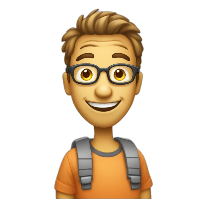 silly, or whimsical person who often makes others laugh with their funny behavior and jokes.” Emphasize that a goofball is light-hearted and enjoys spreading joy in a goofy, non-serious. sticker