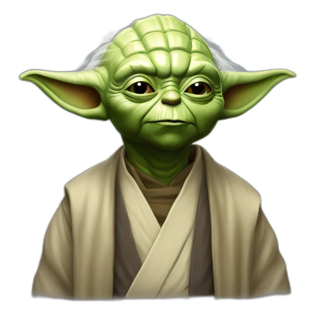 :maître Yoda to smoke : sticker