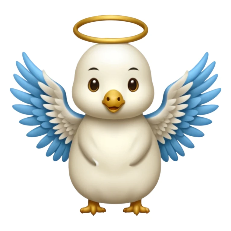 un animal ange de mongolie sticker