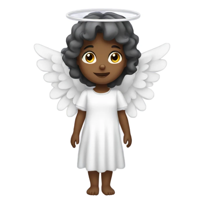 Little girl angel  sticker