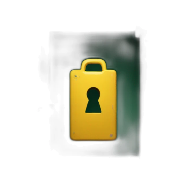 open safe in the middle of the emerald sticker