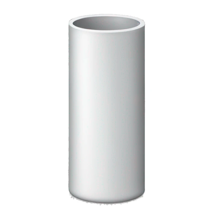 Large cylinder with a pointed top that looks like santa sticker