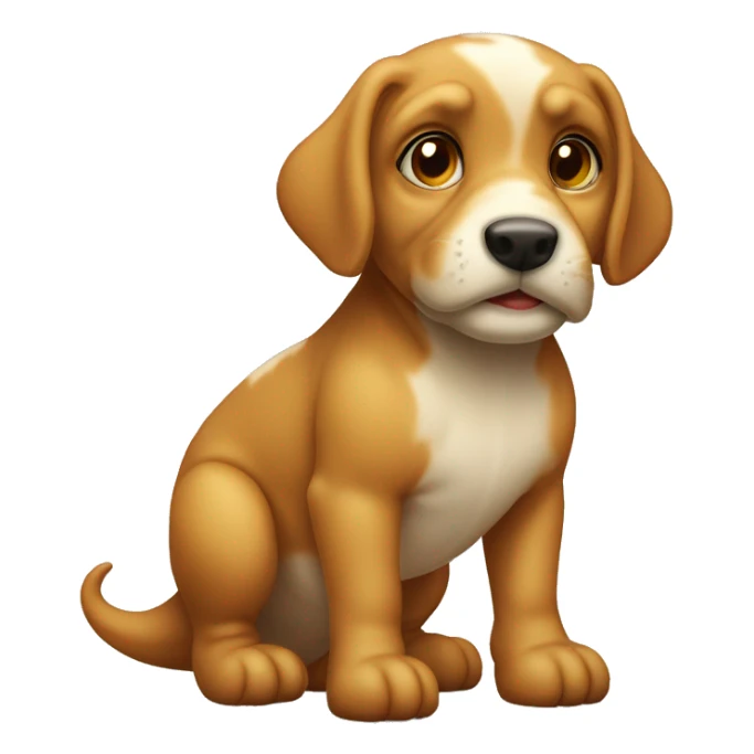 Um dinossauro com uma fantasia de cachorro  sticker