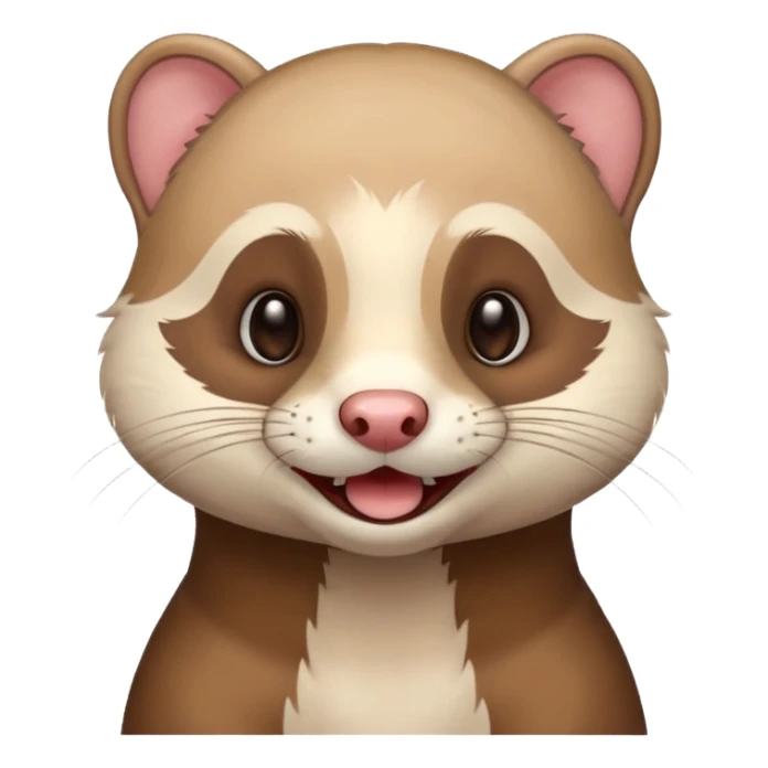 🦉hazlo asi,como un huron en emoji sticker
