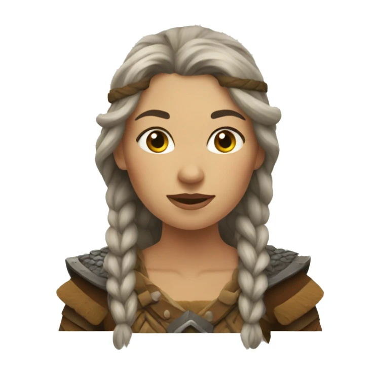 viking women sticker