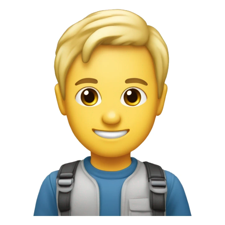 Monogramm kék háttérrel, és a két betű az JE legyen sticker