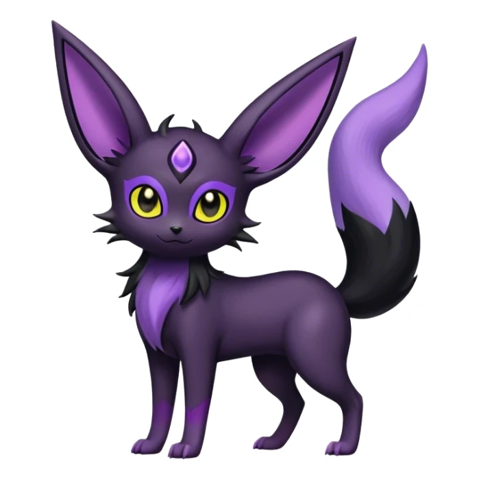 Noibat-Umbreon-Espeon-hybrid, full body sticker