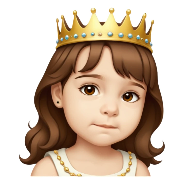 Wearing a crown sticker